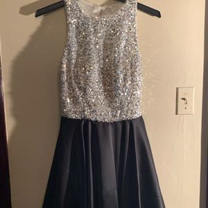 Sequined Evening Dress